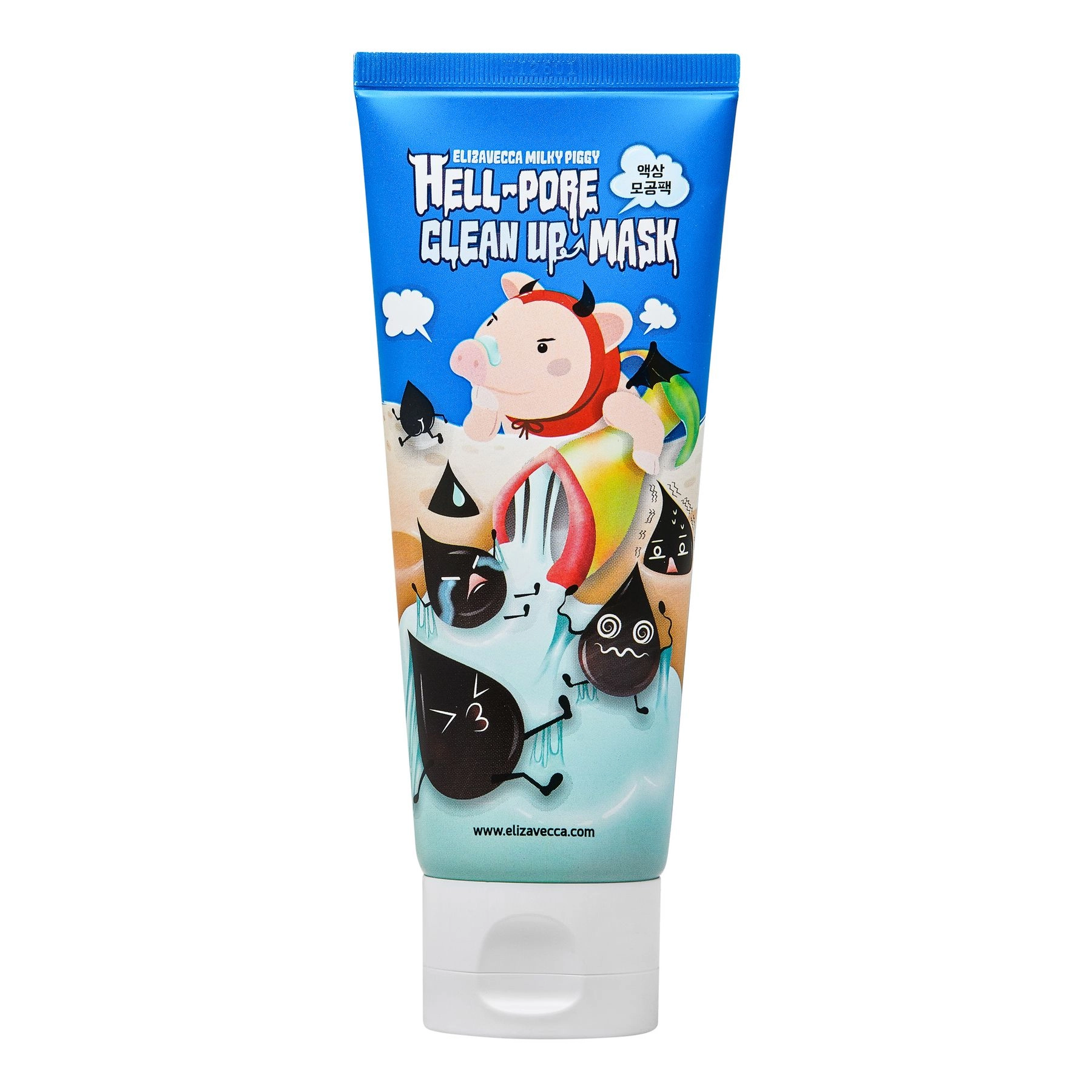 Маска-пленка для очищения пор - Elizavecca Face Care Hell-Pore Clean Up Mask, 100 мл - фото N1