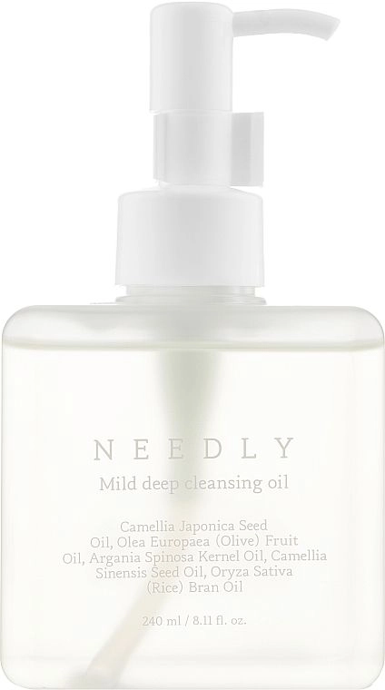 Мягкое масло для глубокого очищения кожи лица - NEEDLY Mild Deep Cleansing Oil, 240 мл - фото N1