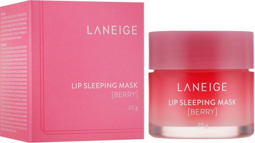 Ночная маска для губ с ароматом лесных ягод - Laneige Lip Sleeping Mask Berry, 20 г - фото N2