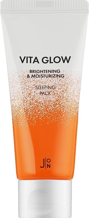 Нічна маска для обличчя вітаміни - J:ON Vita Glow Brightening & Moisturizing Sleeping Pack, 50 мл - фото N1