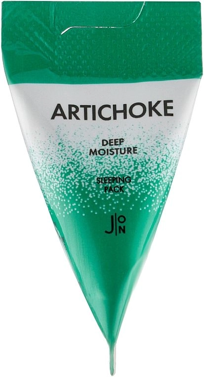 Ночная увлажняющая маска для лица с артишоком - J:ON Artichoke Deep Moisture Sleeping Pack, 1 шт - фото N1