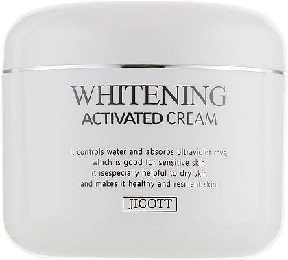 Осветляющий крем для лица - Jigott Whitening Activated Cream, 100 мл - фото N1