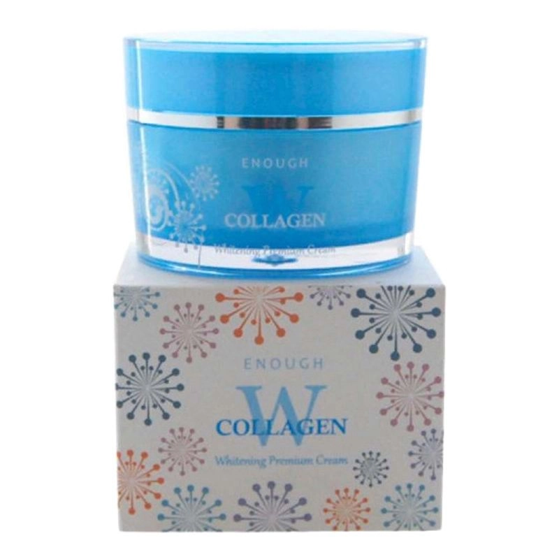 Enough W Collagen Whitening Premium Cream Осветляющий крем для лица с коллагеном 50 г - фото N1