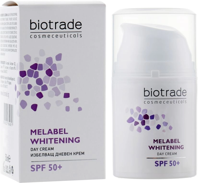 Отбеливающий дневной крем с SPF 50+ - Biotrade Melabel Whitening Day Cream SPF 50+, 50 мл - фото N1