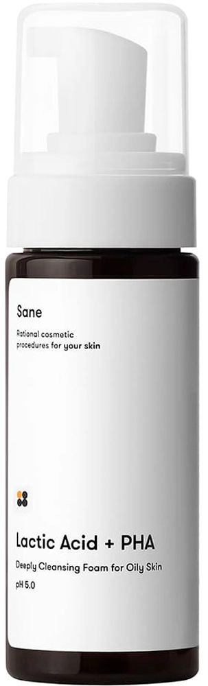 Пінка для вмивання, для жирної шкіри обличчя - Sane Deeply Cleansing Foam For Oily Skin, 150 мл - фото N1