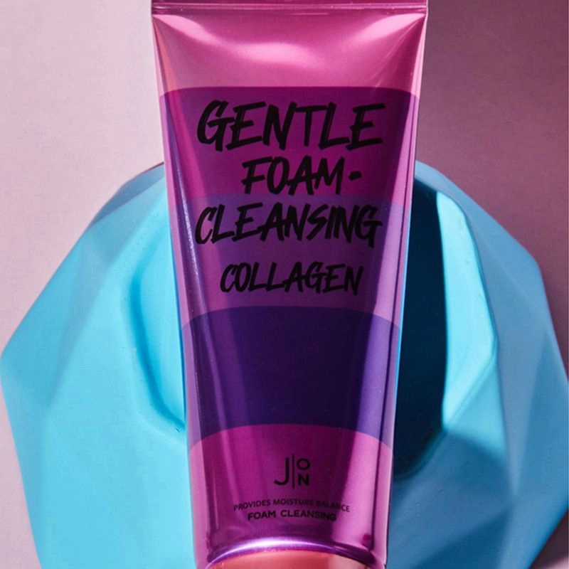 Пінка для вмивання колаген - J:ON Gentle Foam Cleansing Collagen, 100 мл - фото N3