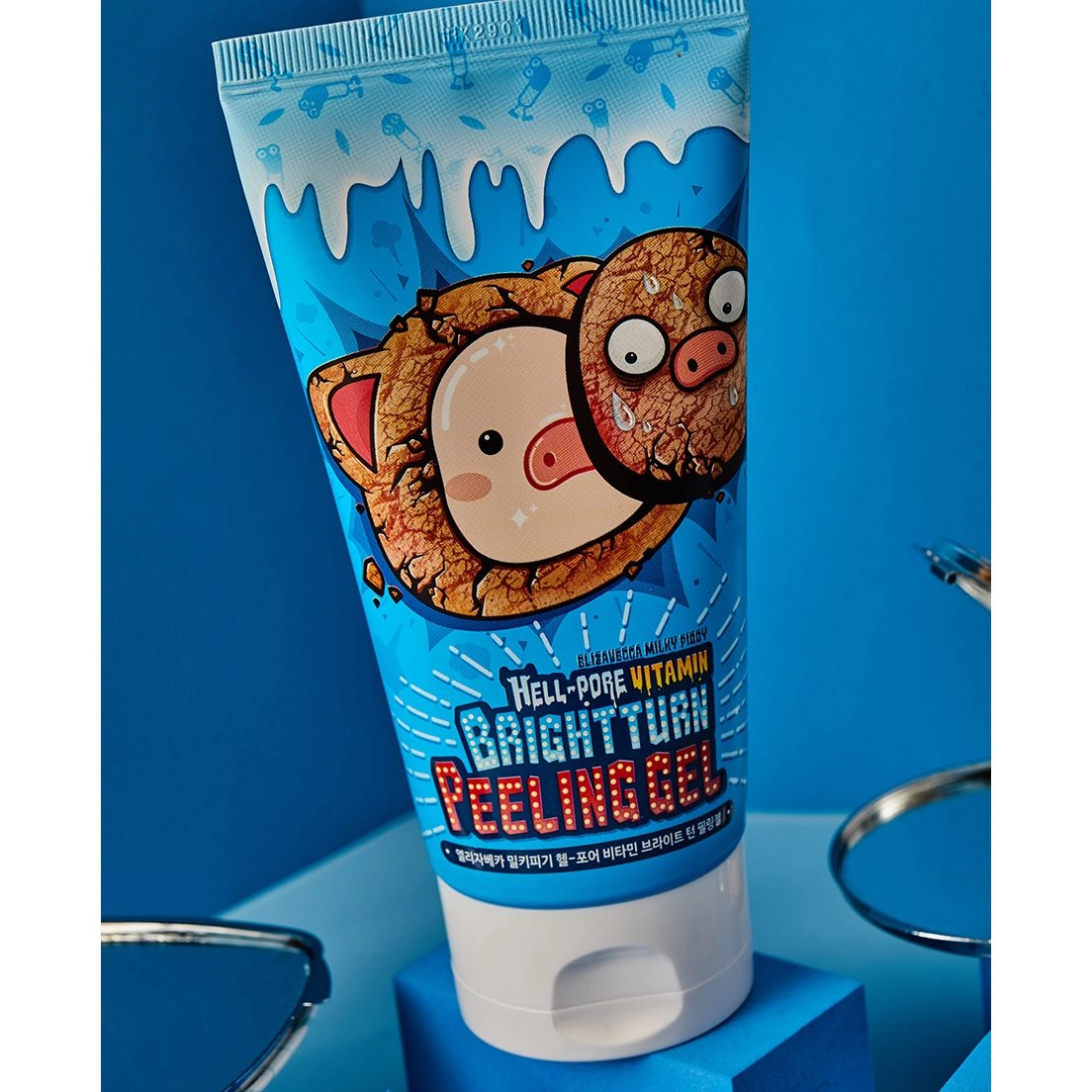 Пилинг-гель для лица - Elizavecca Milky Piggy Hell-Pore Vitamin Brightturn Peeling Gel, 150 мл - фото N8