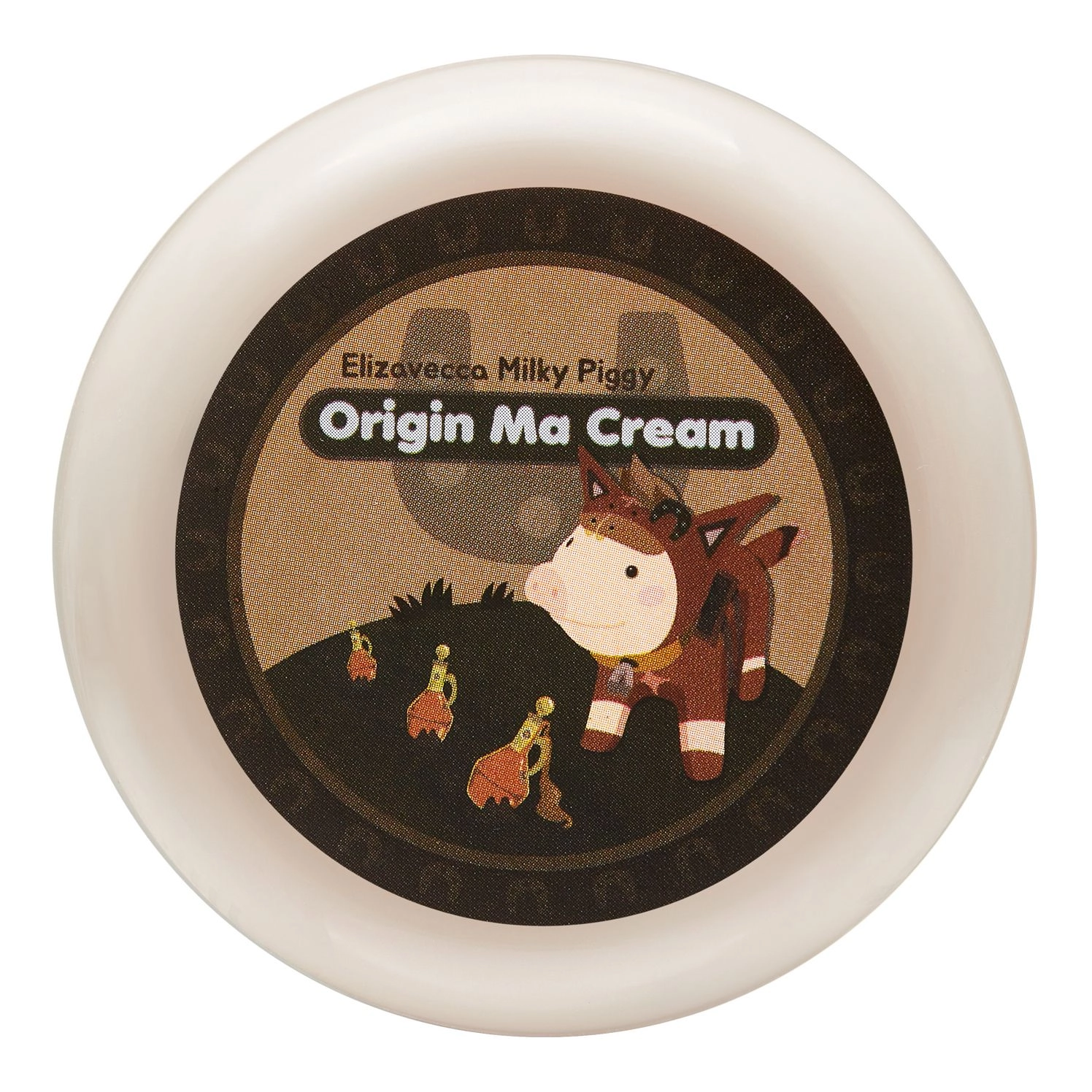 Питательный крем для лица с лошадиным жиром - Elizavecca Milky Piggy Origin Ma Cream, 100 мл - фото N5