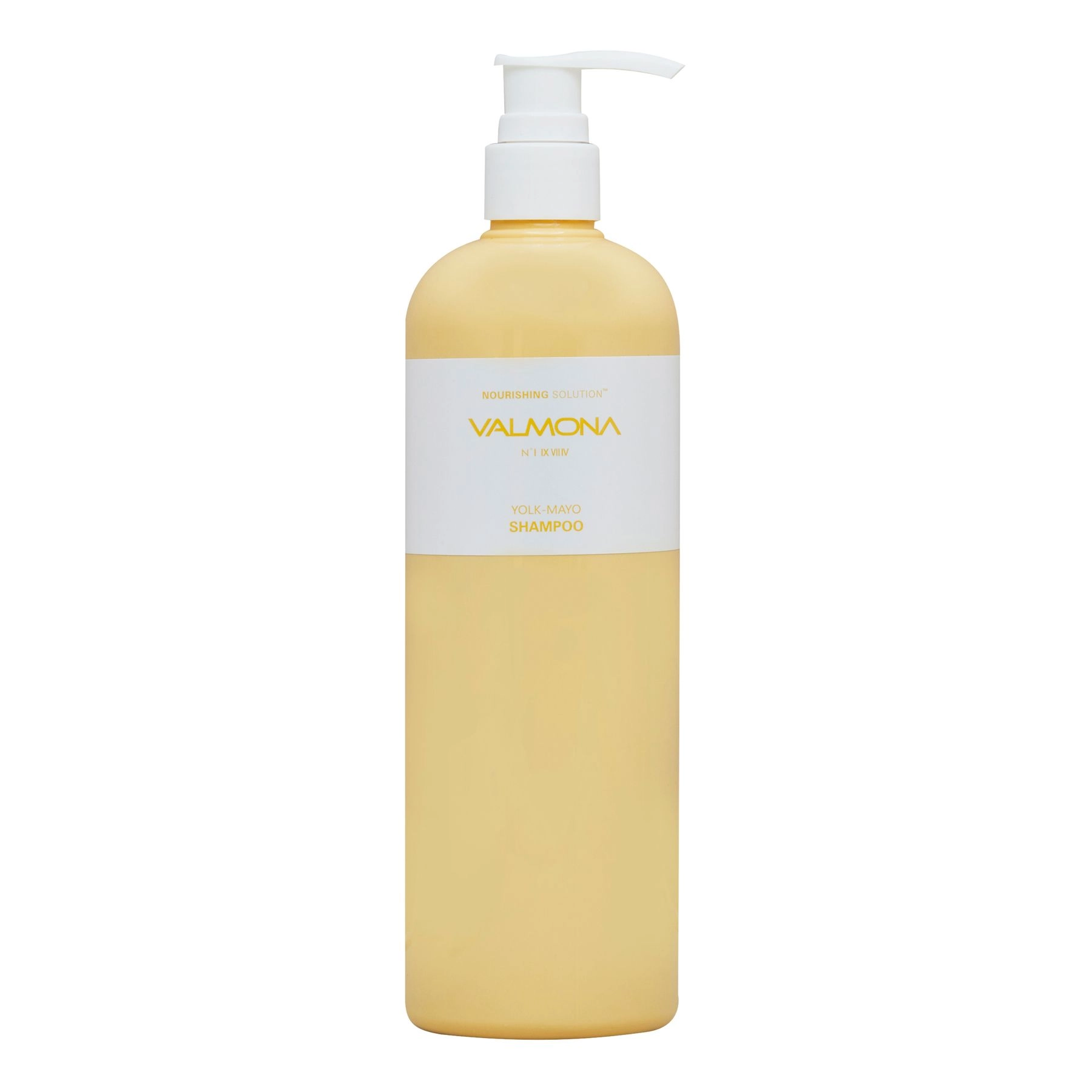 Питательный шампунь для волос с яичным желтком - Valmona Nourishing Solution Yolk-Mayo Shampoo, 480 мл - фото N1