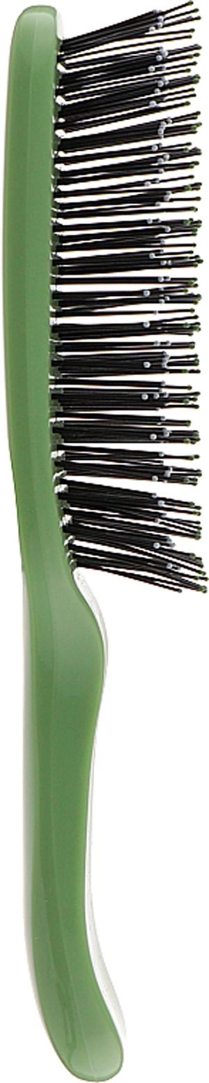 Гребінець для волосся - I LOVE MY HAIR Spider S, зелений, глянцевий - фото N2