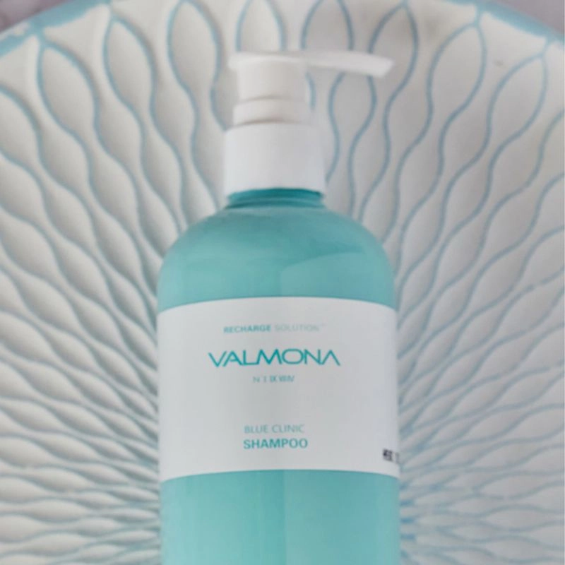 Увлажняющий шампунь для волос - Valmona Recharge Solution Blue Clinic Shampoo, 480 мл - фото N3