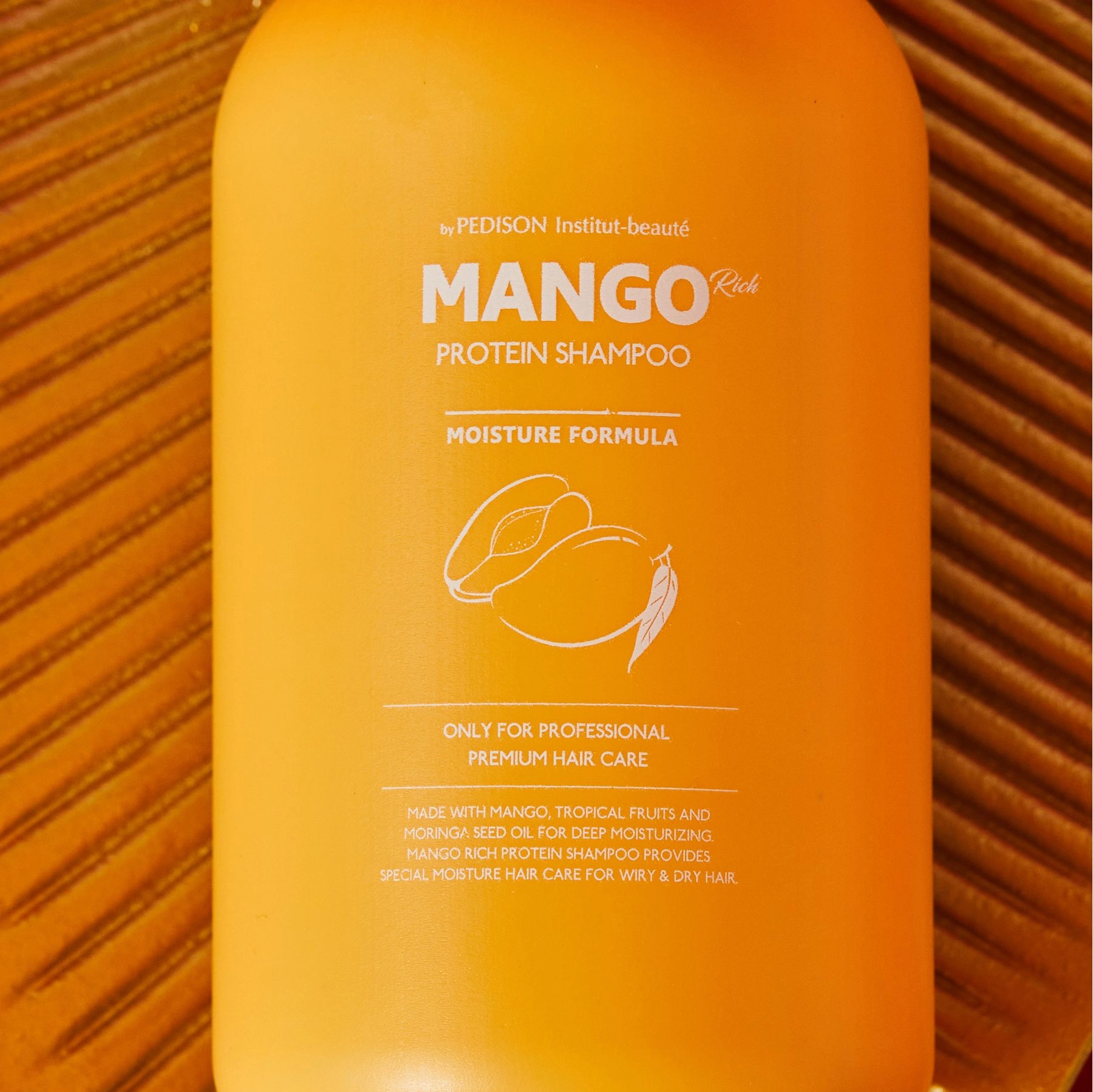 Шампунь для волосся Манго - Pedison Institute Beaut Mango Rich Protein Hair Shampoo, 500 мл - фото N2