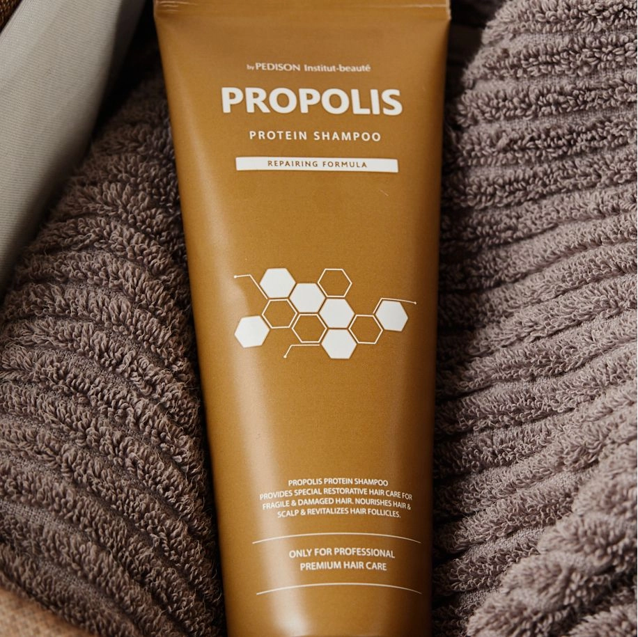 Шампунь для волос "Прополис" - Pedison Institut-Beaute Propolis Protein Shampoo, 100 мл - фото N3
