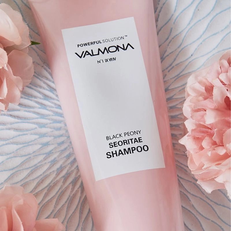 Шампунь для волос с протеинами черных бобов и пионом - Valmona Powerful Solution Black Peony Seoritae Shampoo, 100 мл - фото N3