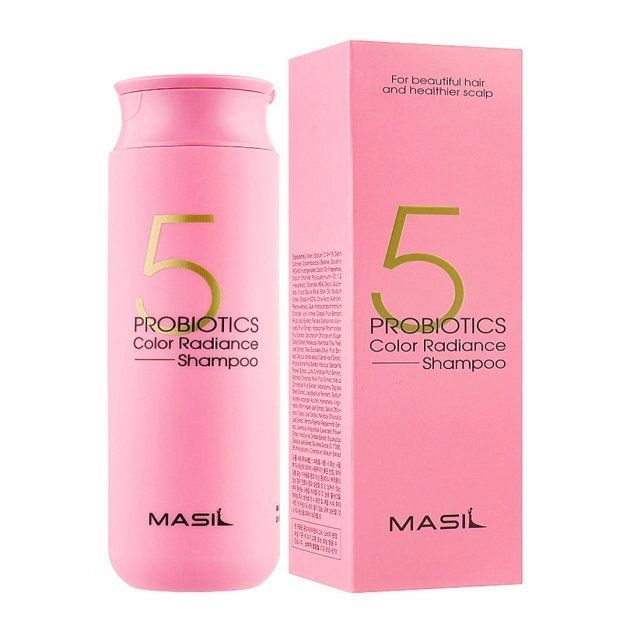 Шампунь для защиты цвета окрашенных волос с пробиотиками - Masil 5 Probiotics Color Radiance Shampoo, 150 мл - фото N1
