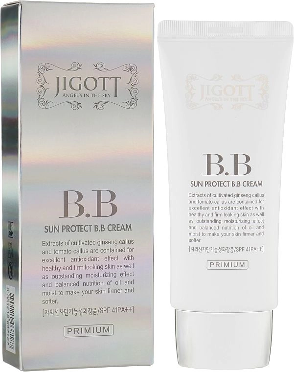 Сонцезахисний BB-крем - Jigott Sun Protect BB Cream SPF 41 PA++, 50 мл - фото N1