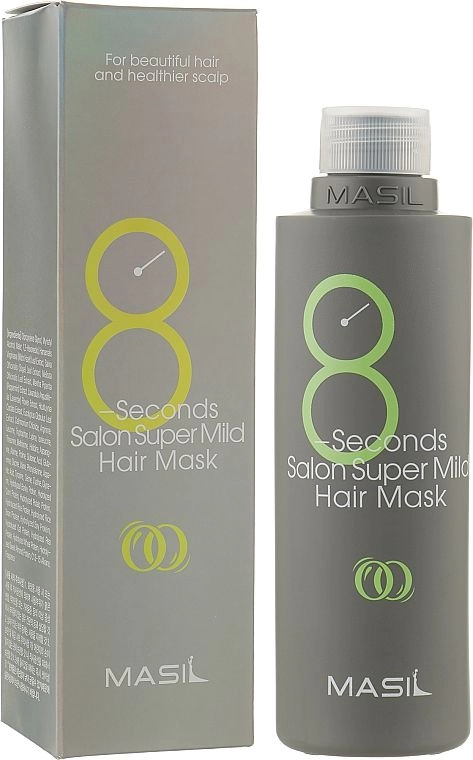 Пом’якшуюча маска для волосся за 8 секунд - Masil 8 Seconds Salon Super Mild Hair Mask, 100 мл - фото N1