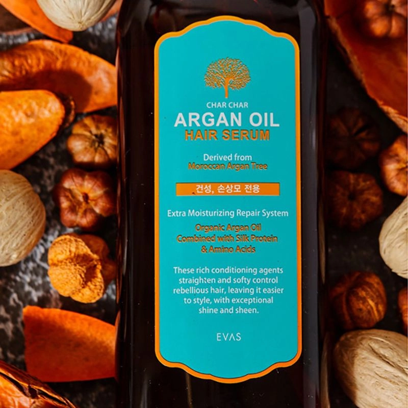 Сыворотка для волос с аргановым маслом - Char Char Argan Oil Hair Serum, 200 мл - фото N3