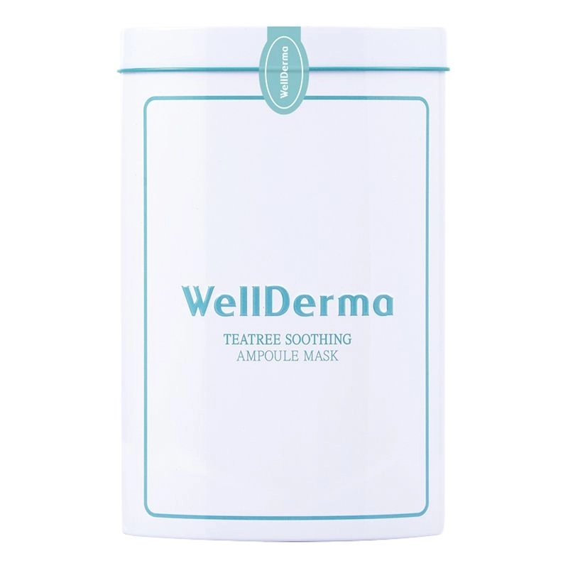 Тканевая маска с чайным деревом - WellDerma Teatree Trouble Care Ampoule Mask, 20 мл, 1шт - фото N3