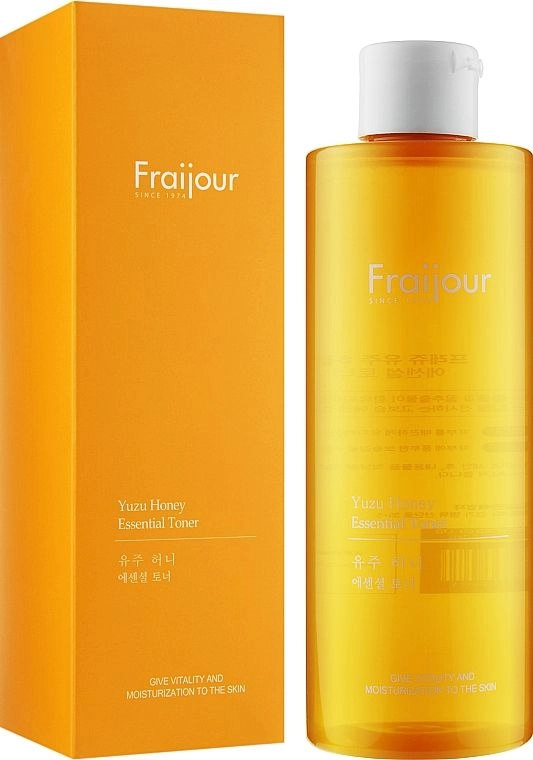 Тонер с экстрактом Юдзу и медом - Fraijour Yuzu Honey Essential Toner, 250 мл - фото N2