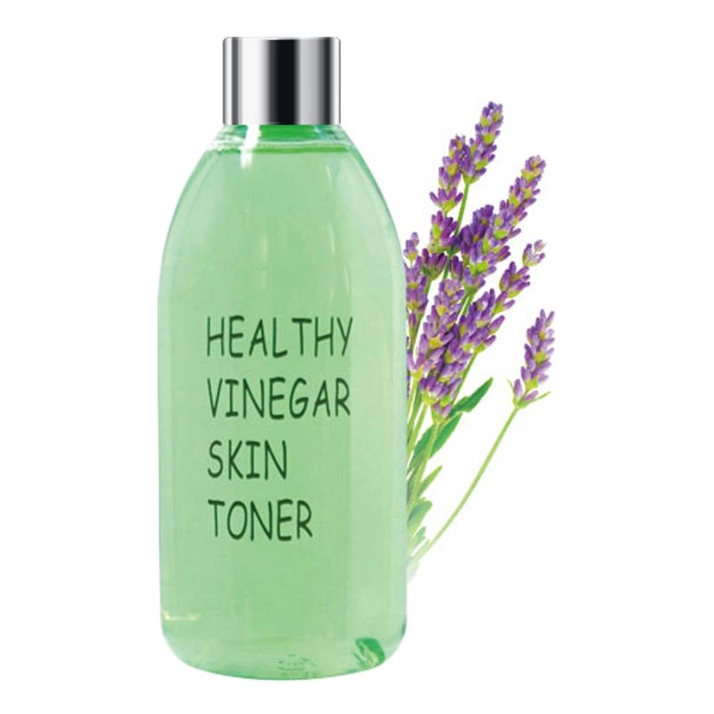 Тонер для обличчя лавандовий - REALSKIN Healthy vinegar skin toner Lavender, 300 мл - фото N1