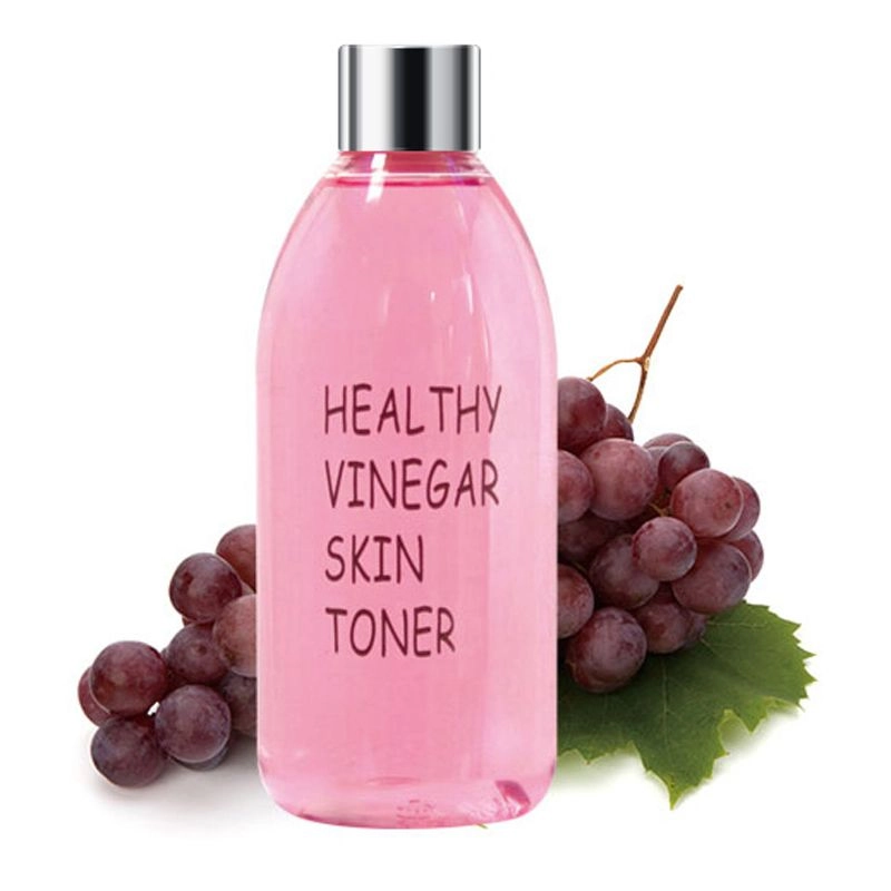 Тонер для обличчя з червоним вином - REALSKIN Healthy Vinegar Skin Toner Grape Wine, 300 мл - фото N1