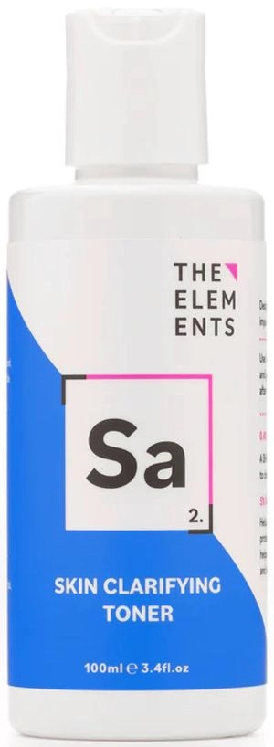 Тонер для лица с салициловой кислотой - THE ELEMENTS Skin Clarifying Toner, 100 мл - фото N1