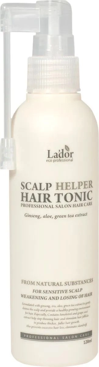 Зміцнюючий, відновлюючий тонік для росту волосся - La'dor Scalp Helper Hair Tonic, 120 мл - фото N1