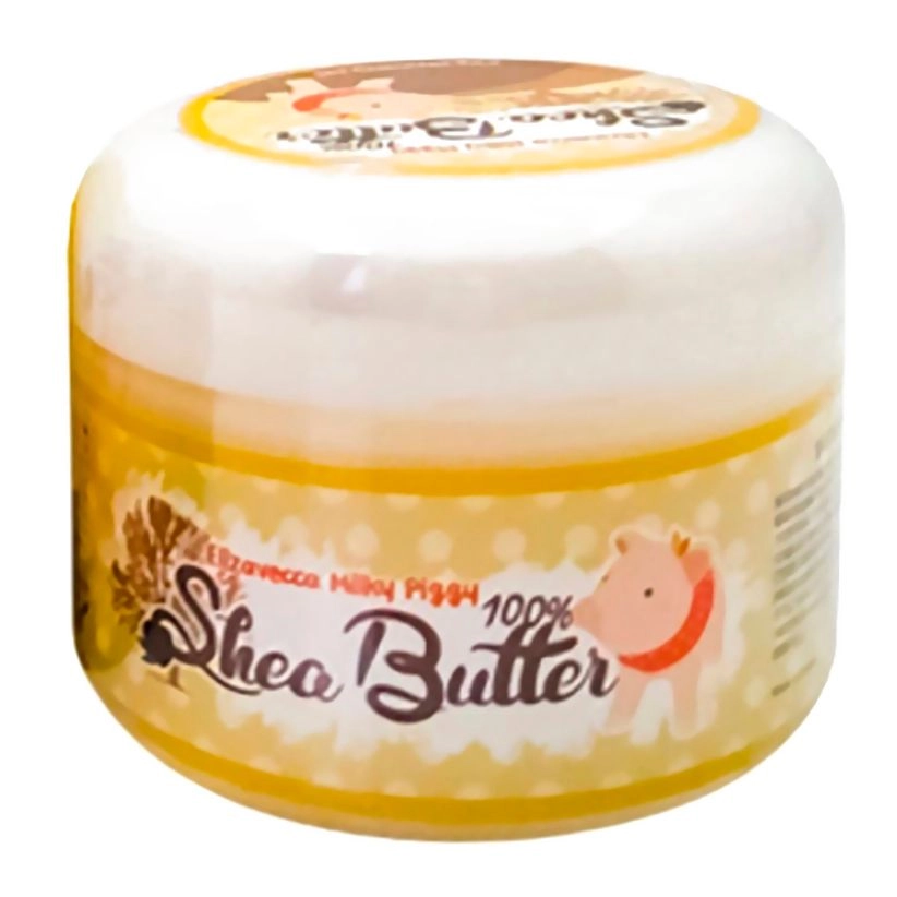 Универсальный крем-бальзам с 100% маслом ши - Elizavecca Face Care Milky Piggy Shea Butter 100%, 88 г - фото N1