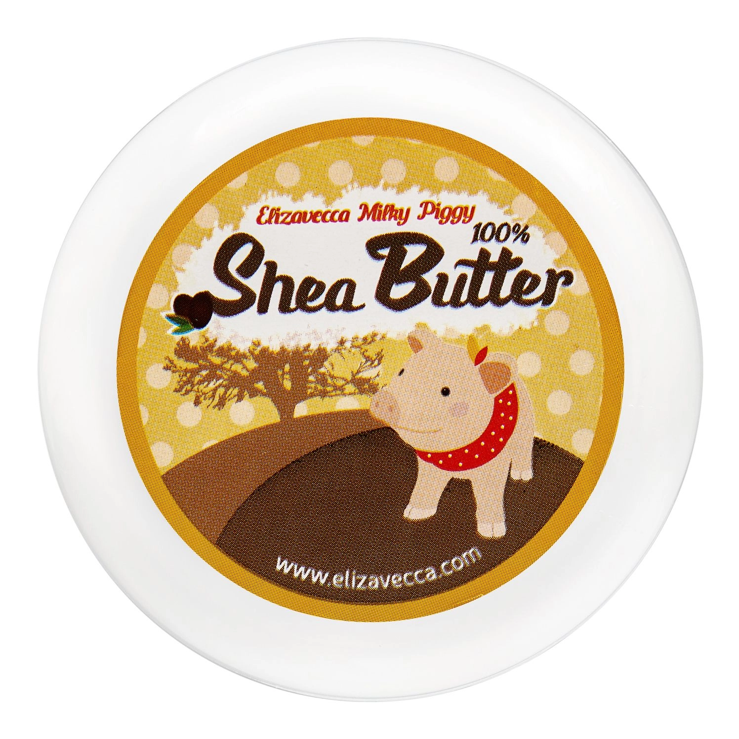 Універсальний крем-бальзам з 100% олією ши - Elizavecca Face Care Milky Piggy Shea Butter 100%, 88 г - фото N4