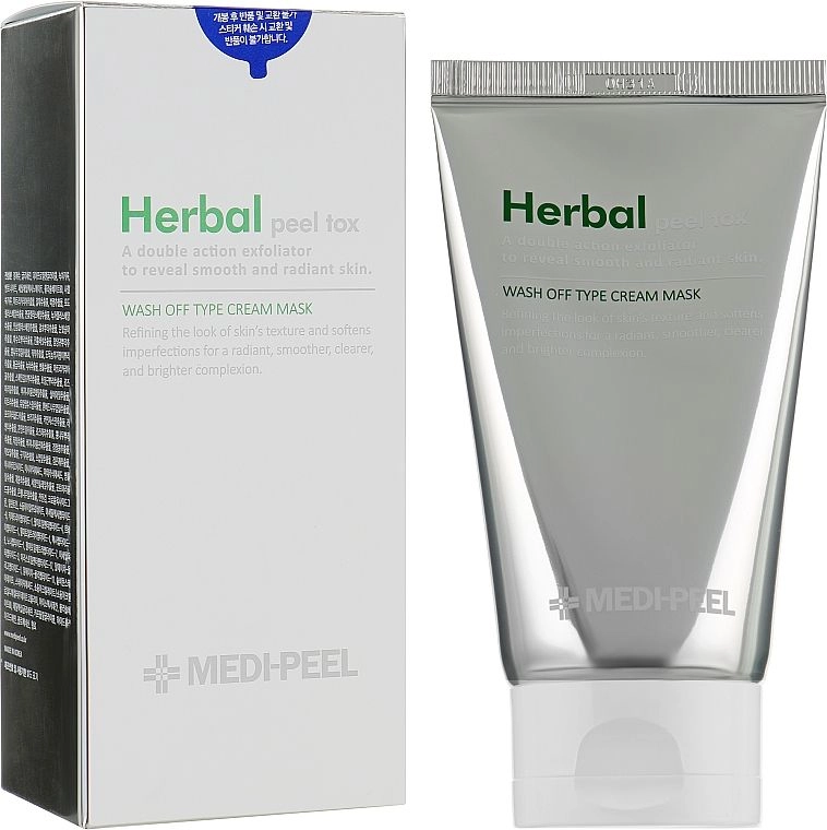 Заспокійлива пілінг-маска з ефектом детоксу - Medi peel Herbal Peel Tox, 120 мл - фото N1