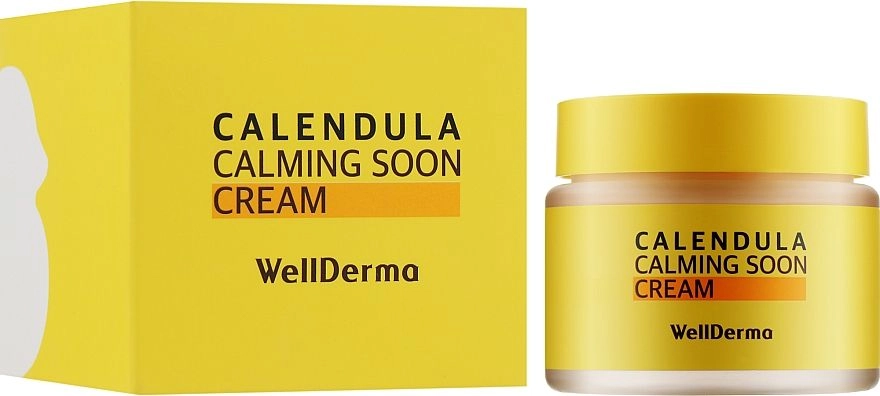 WellDerma Weleda Calendula Coming soon Cream заспокійливий крем для обличчя з календулою 80 мл - фото N1