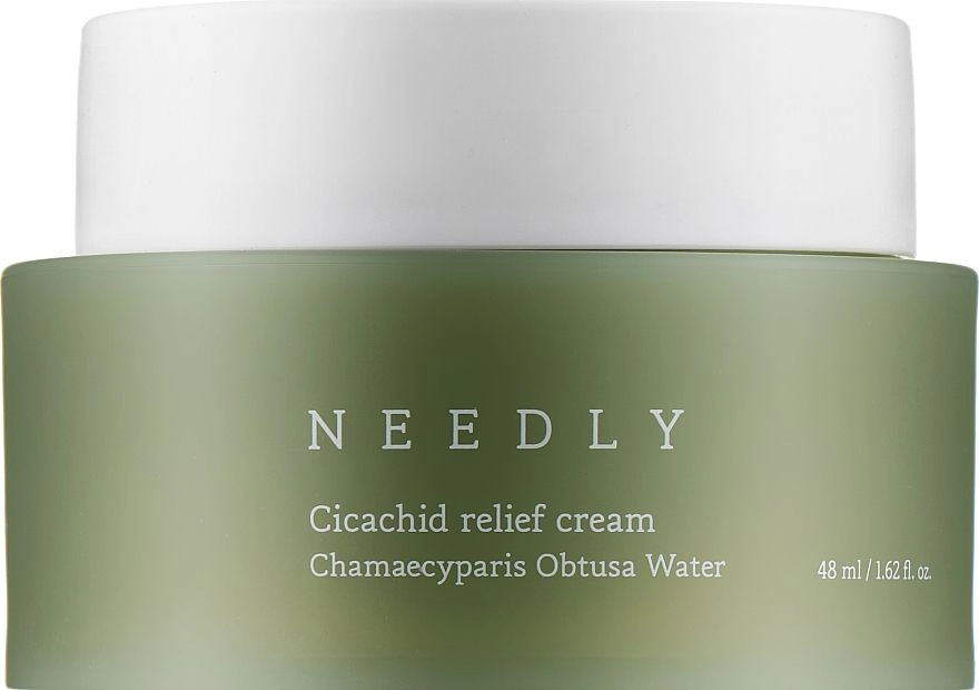 Успокаивающий крем с центеллой - NEEDLY Cicachid Relief Cream, 48 мл - фото N1