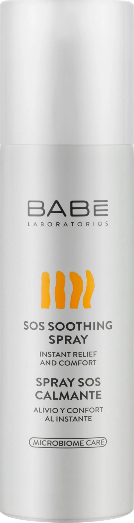 Заспокійливий SOS-спрей для подразненої та атопічної шкіри - BABE Laboratorios SOS Soothing Spray, 125млф125 мл - фото N1