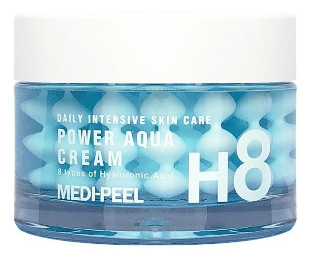 Зволожуючий крем в кульках для інтенсивного зволоження шкіри - Medi peel Power Aqua Cream, 50 мл - фото N1