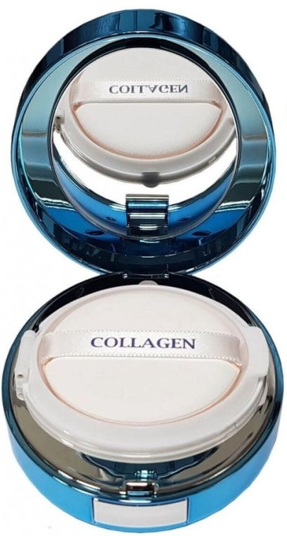 Зволожуючий кушон з колагеном - Enough Collagen Aqua Air Cushion, тон 21, 15 г - фото N1