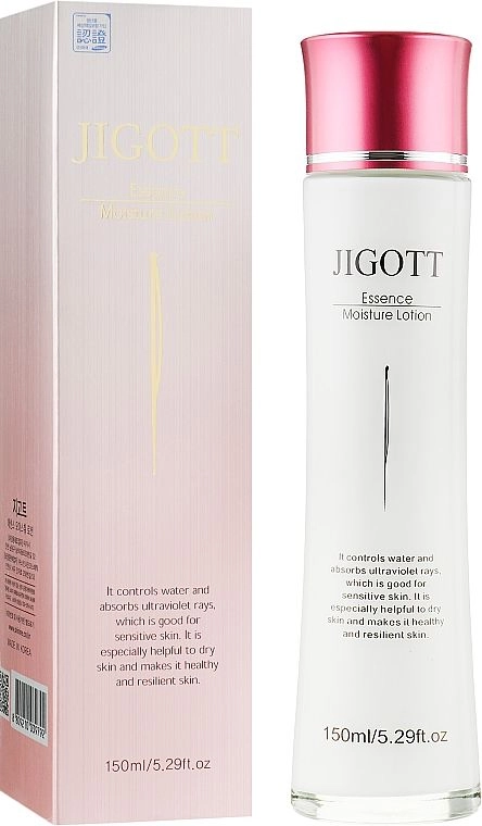 Зволожуючий Лосьйон для обличчя - Jigott Essence Moisture Skin Lotion, 150 мл - фото N1