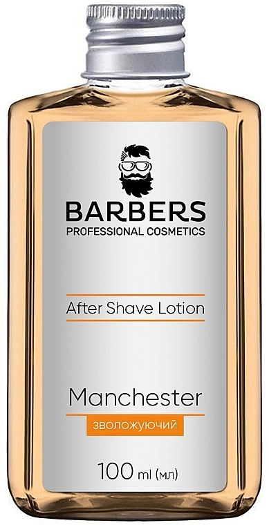 Зволожуючий лосьйон після гоління - Barbers Manchester Aftershave Lotion, 100 мл - фото N1