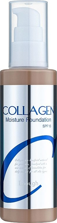 Тональний крем для обличчя з колагеном - Enough Collagen Moisture Foundation SPF 15, тон 13, 100 мл - фото N2
