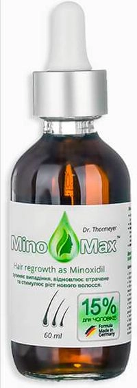 Лосьон для стимуляции роста и против выпадения волос для мужчин 15% - MinoMax 15% Hair Regrowth Lotion, 60 мл - фото N4