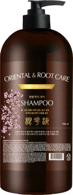 Шампунь для волос Трав'яний - Pedison Institut-beaute Oriental Root Care Shampoo, 750 мл - фото N1