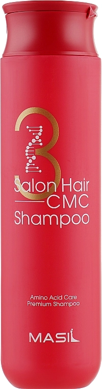 Відновлюючий шампунь із церамідами та амінокислотами для пошкодженого волосся - Masil 3 Salon Hair CMC Shampoo, 300 мл - фото N2