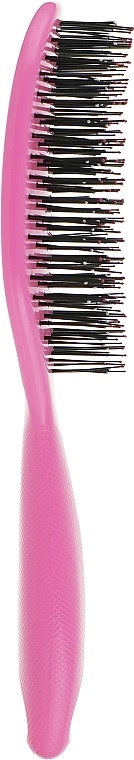 Гребінець для волосся - I LOVE MY HAIR Spider L, розовая глянцевая - фото N2