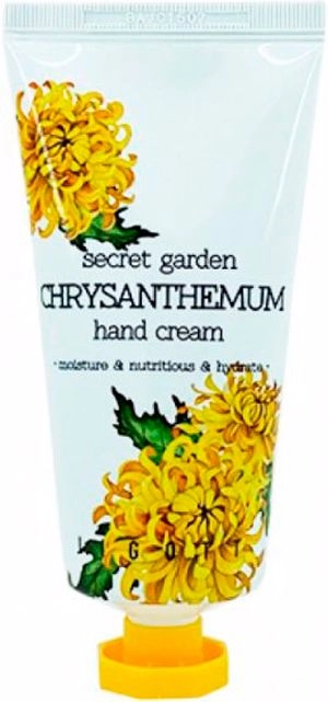 Крем для рук с хризантемой - Jigott Secret Garden Chrysanthemum Hand Cream, 100 мл - фото N1