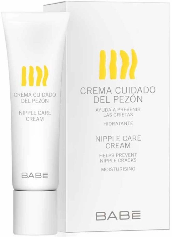 BABE Laboratorios Крем для догляду за сосками "Захист та швидке відновлення" Nipple Care Cream, 30мл - фото N1