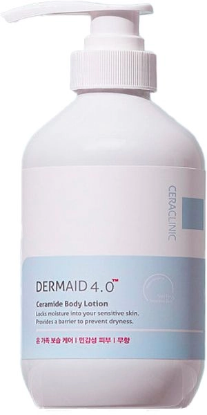 Лосьон для тела с керамидами - Ceraclinic DERMAID 4.0 Ceramide Body Lotion, 500 мл - фото N1