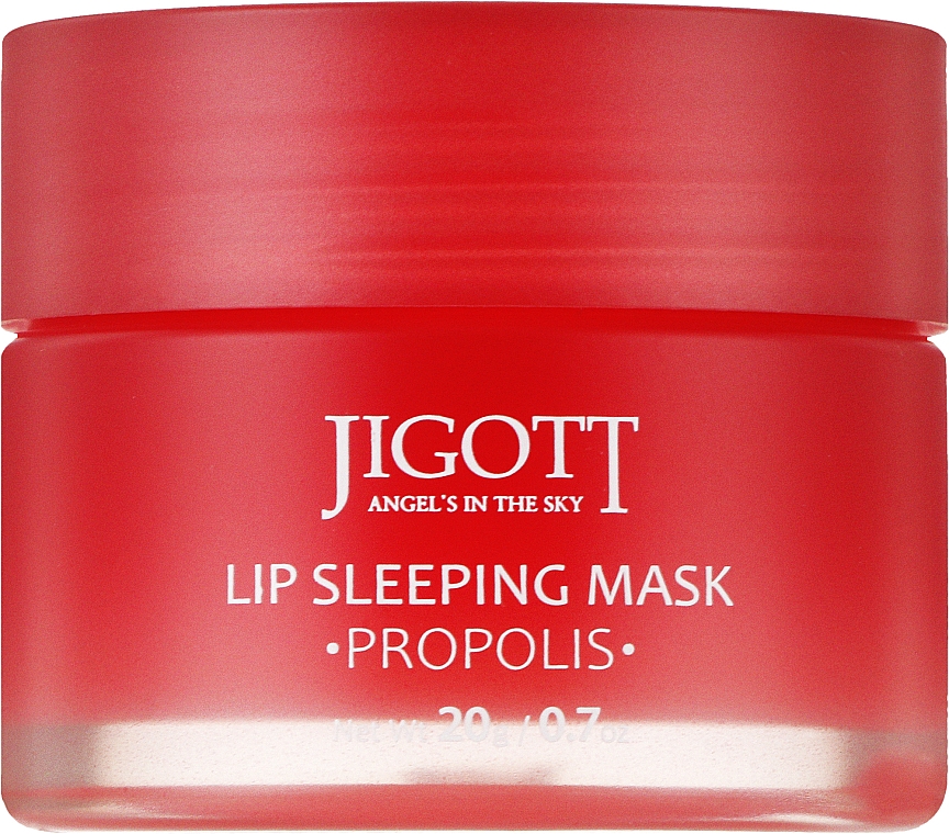 Нічна маска для губ з прополісом - Jigott Lip Sleeping Mask Propolis, 20 мл - фото N1