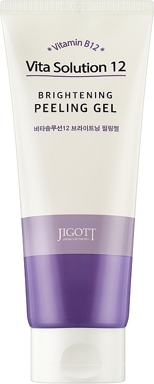 Осветляющий пилинг-гель для лица - Jigott Vita Solution 12 Brightening Peeling Gel, 180 мл - фото N1