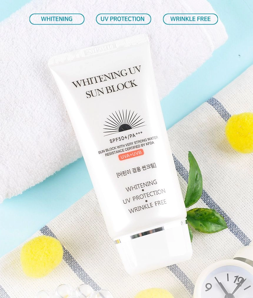 Відбілюючий сонцезахисний крем - Jigott Whitening UV Sun Block Cream SPF50 PA+++, 70 мл - фото N4