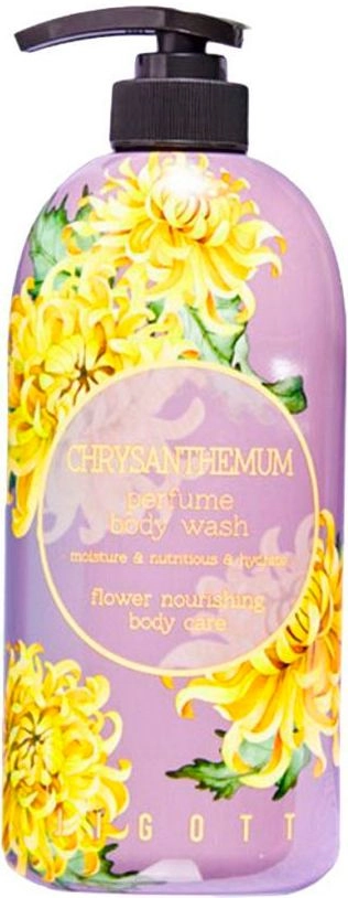 Парфумований гель для душу з хризантемою - Jigott Chrysanthemum Perfume Body Wash, 750 мл - фото N1